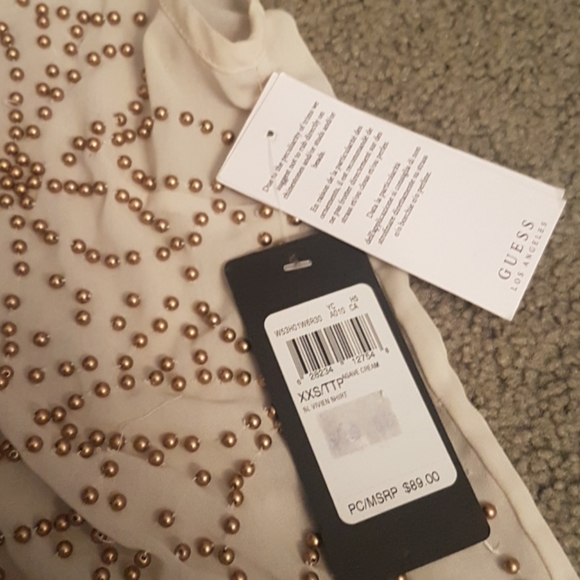 GUESS white blouse - Picture 11 of 13